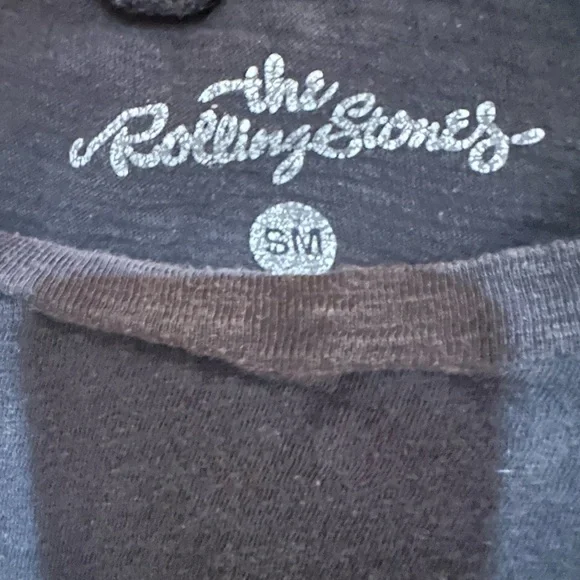 The Rolling Stones Black and Red Short Sleeve Tee - Picture 2 of 2
